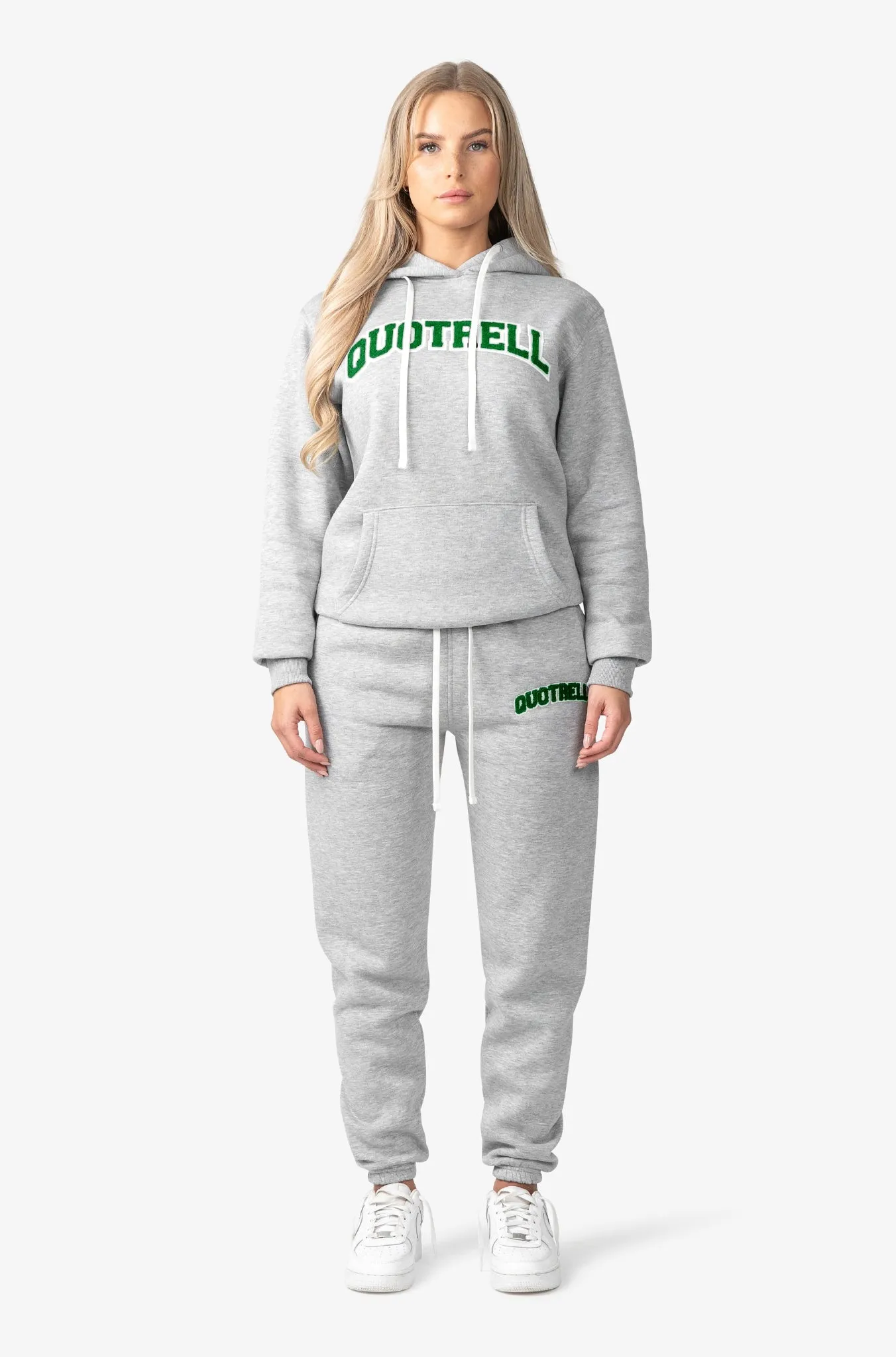 UNIVERSITY SET | MELANGE GREY/GREEN