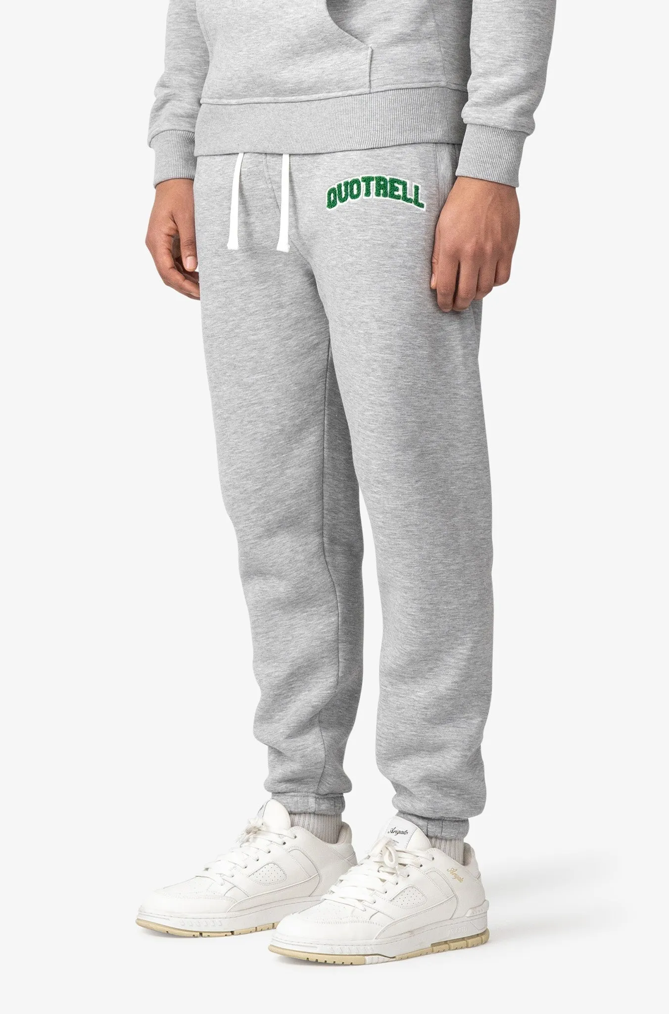 UNIVERSITY SET | MELANGE GREY/GREEN