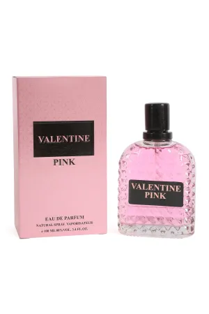 VALENTINE PINK SPRAY PERFUME EAU DE PARFUM FOR WOMEN - 100ML/3.4 FL.OZ.