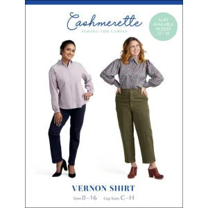 Vernon Shirt Size 0-16 by Cashmerette