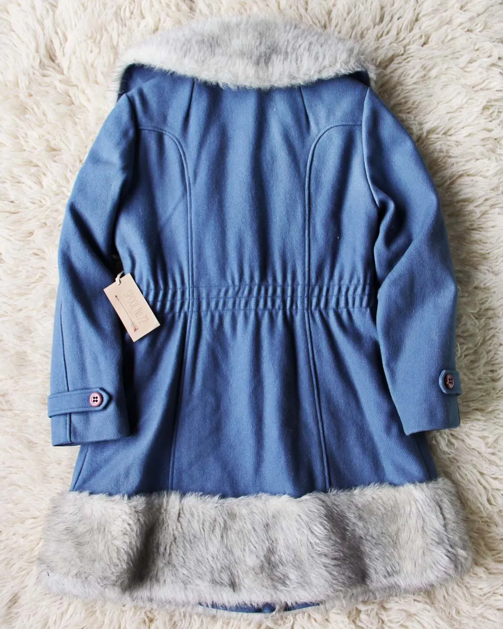 Vintage 60's Faux Fur Penny Lane Coat