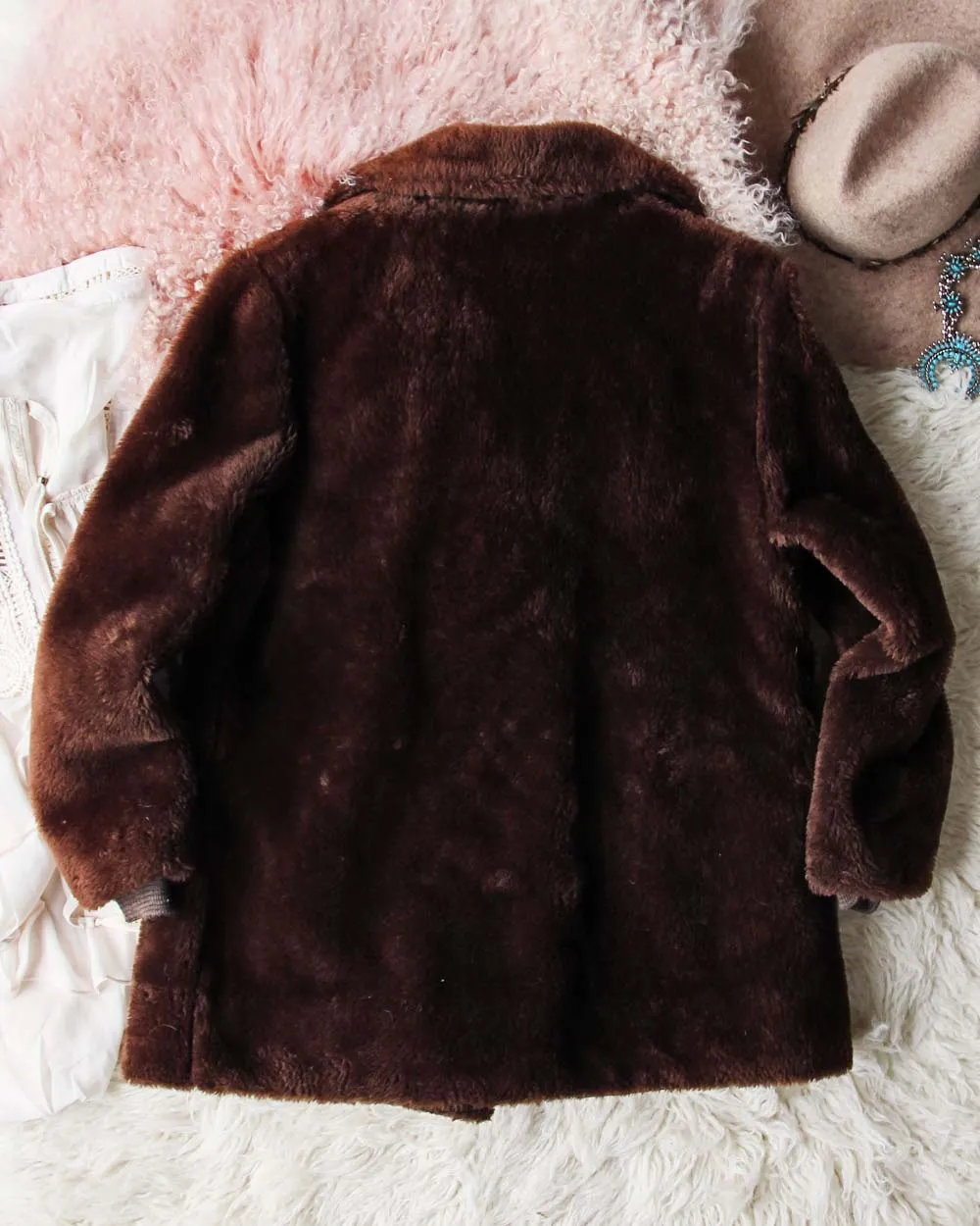 Vintage Bear Cabin Coat