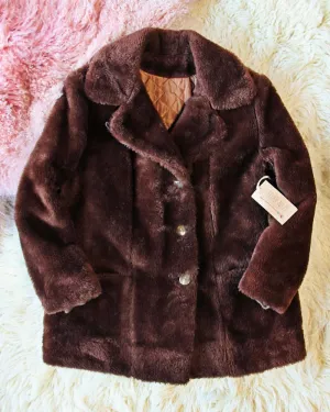 Vintage Bear Cabin Coat