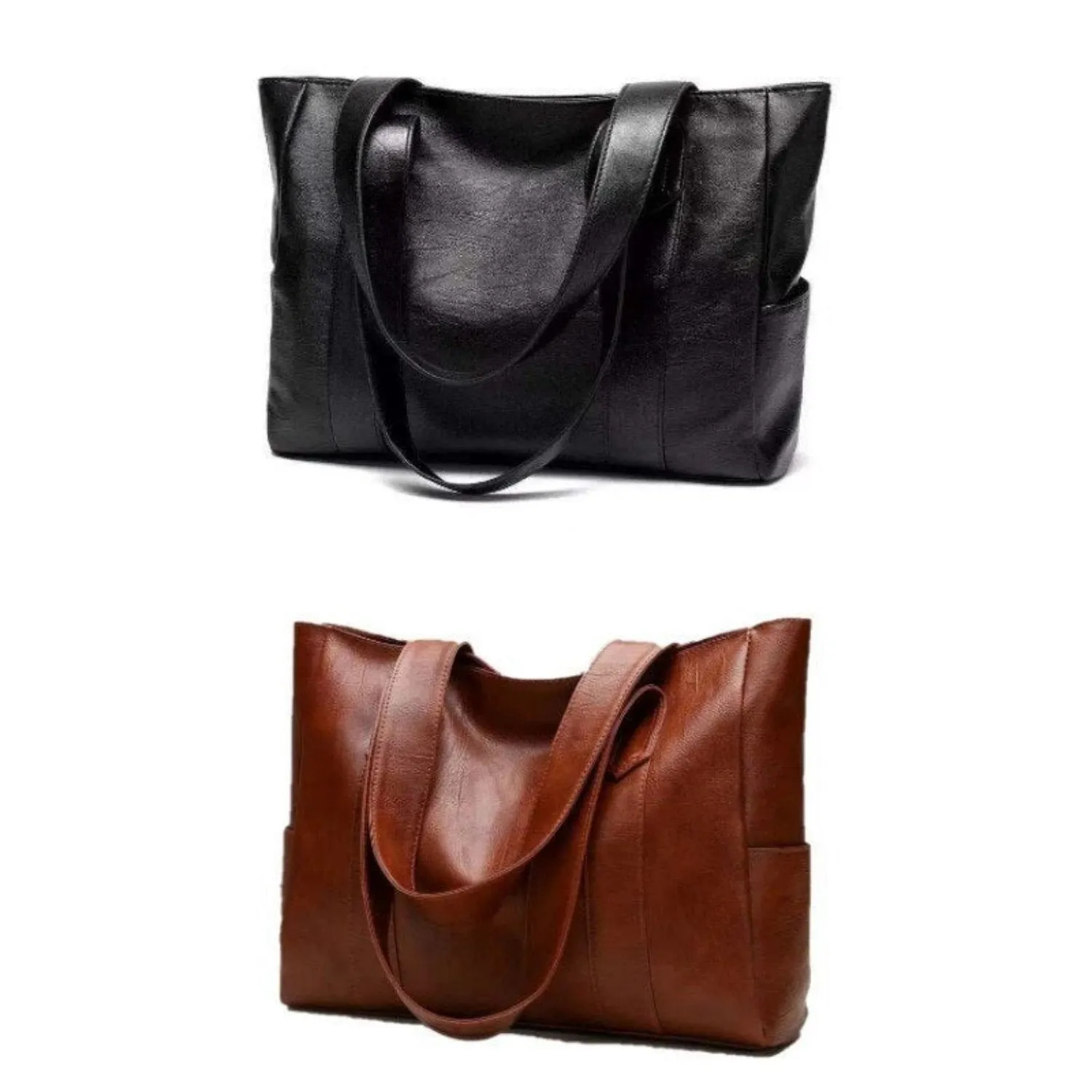 Vintage Luxe™ | Women's Leather Shoulder Bag | Large Capacity, Classic Design, Everyday Tote