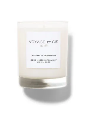 Voyage Et Cie 3ème Musèe Carnavalet "Jasmin Coco" Candle (30oz.)
