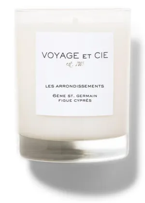 Voyage Et Cie 6ème Germain "Figue Cyprès" 3-Wick Candle (30oz)