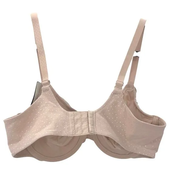 Wacoal Women's Rose Dust Back Appeal Underwire Bra, Up to H Cup Size 38C NWT