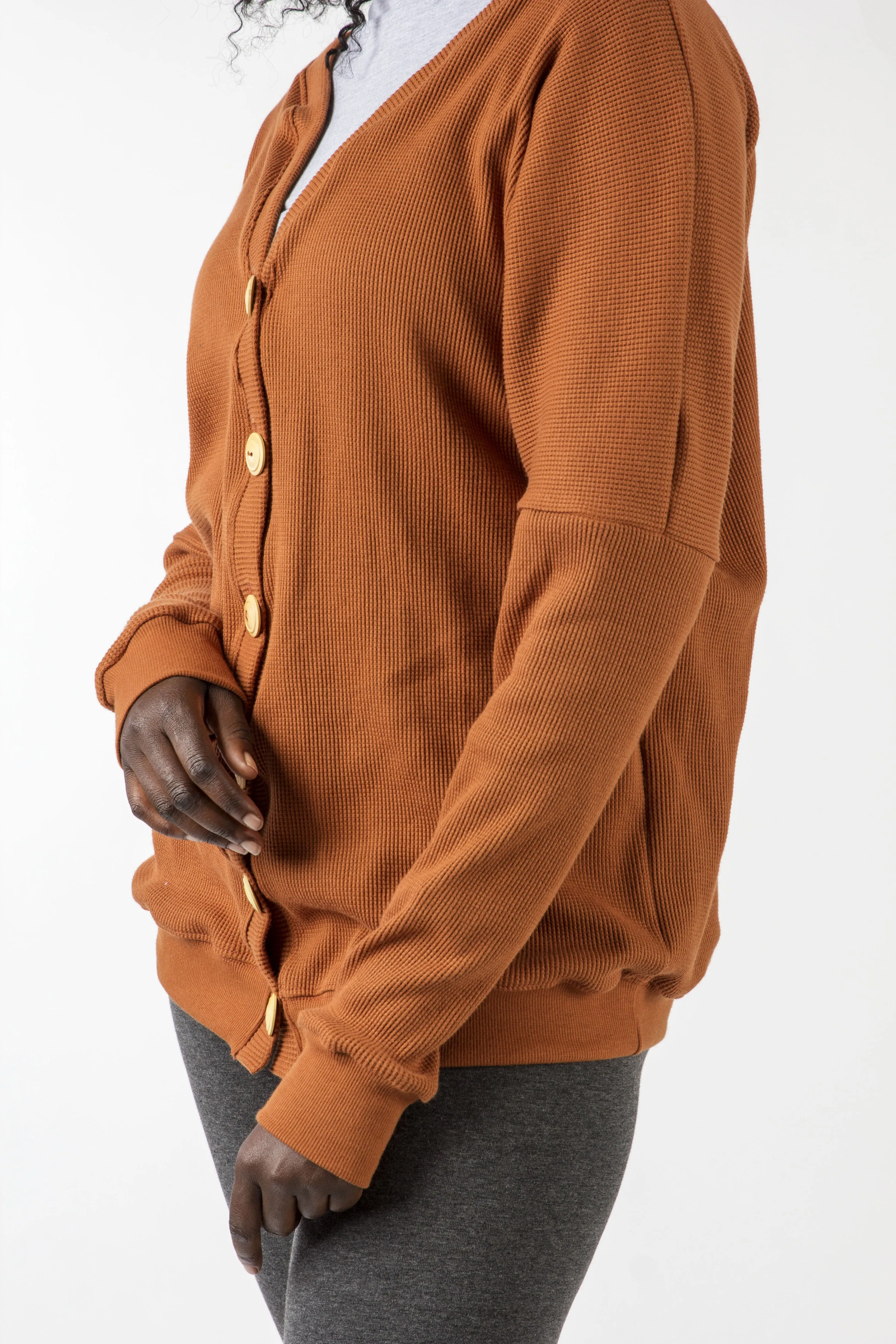 Waffle Cardigan - Various Colors