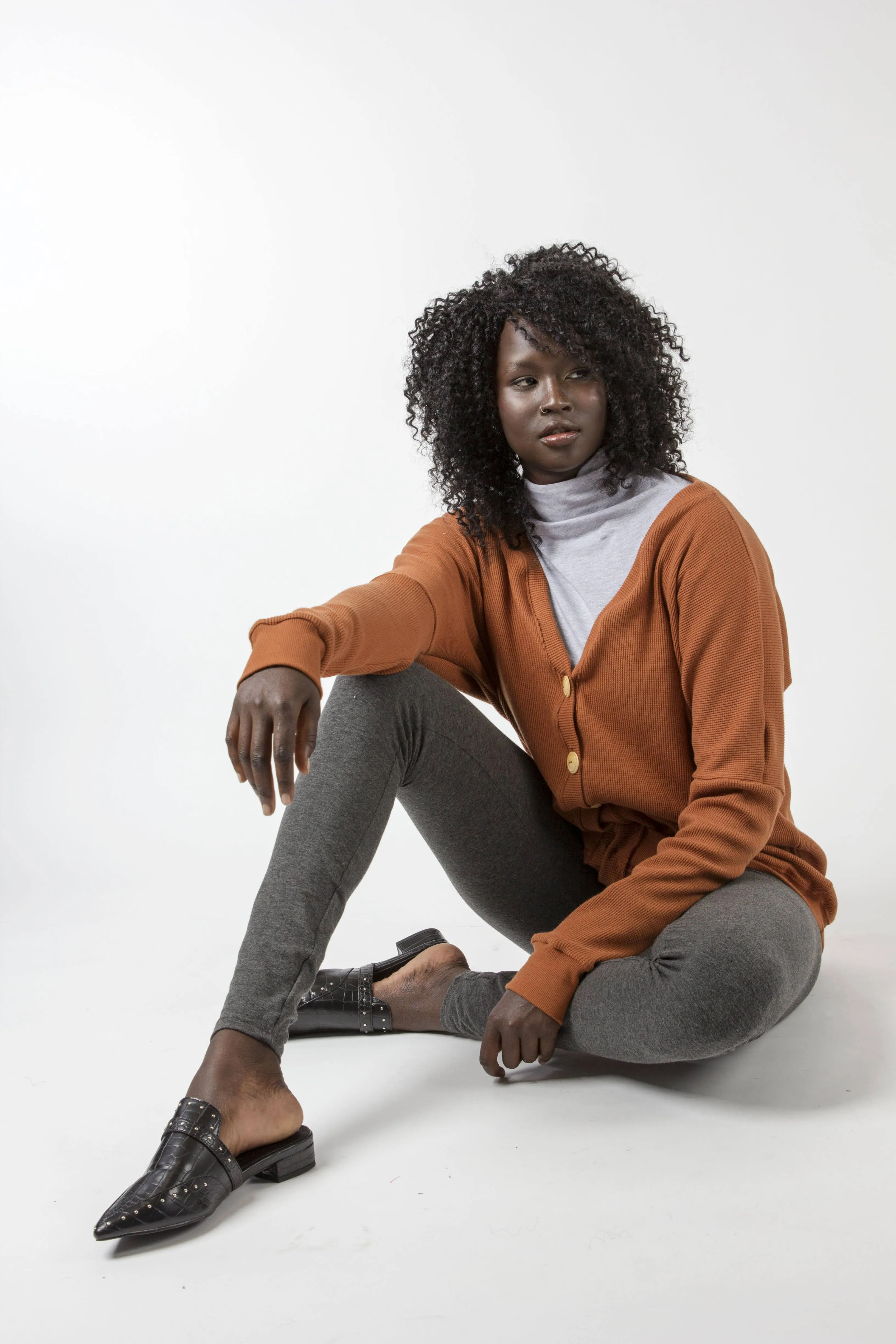 Waffle Cardigan - Various Colors