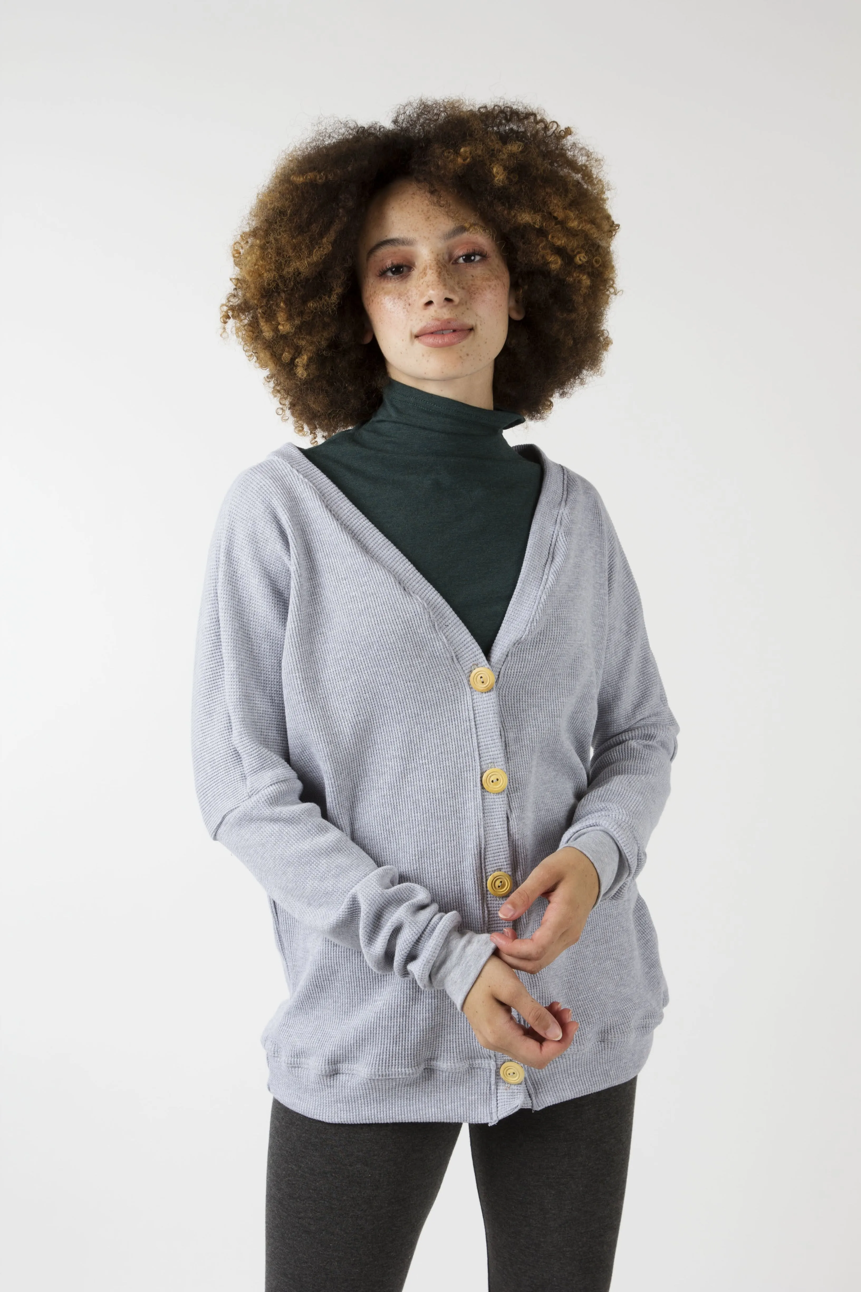 Waffle Cardigan - Various Colors