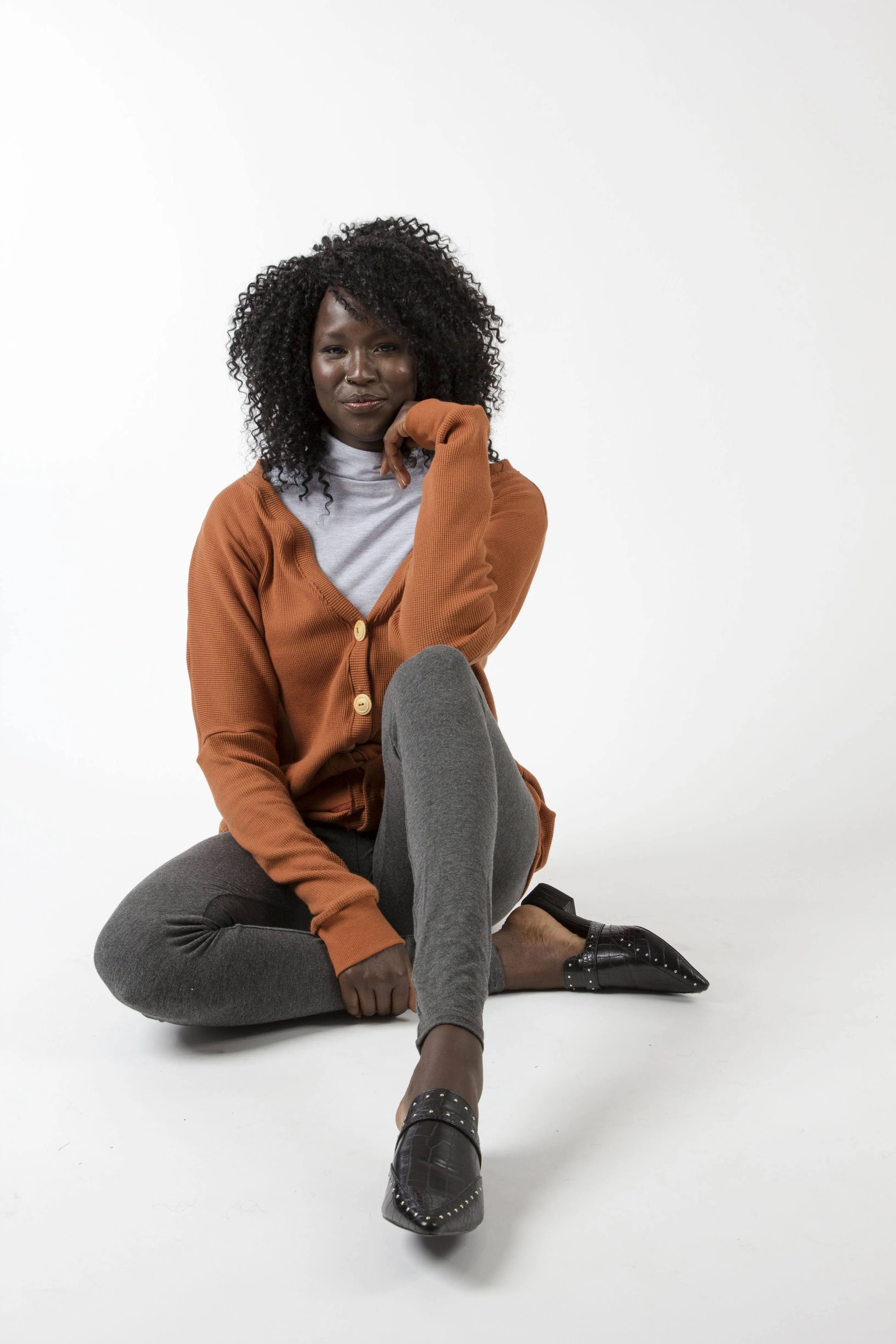 Waffle Cardigan - Various Colors
