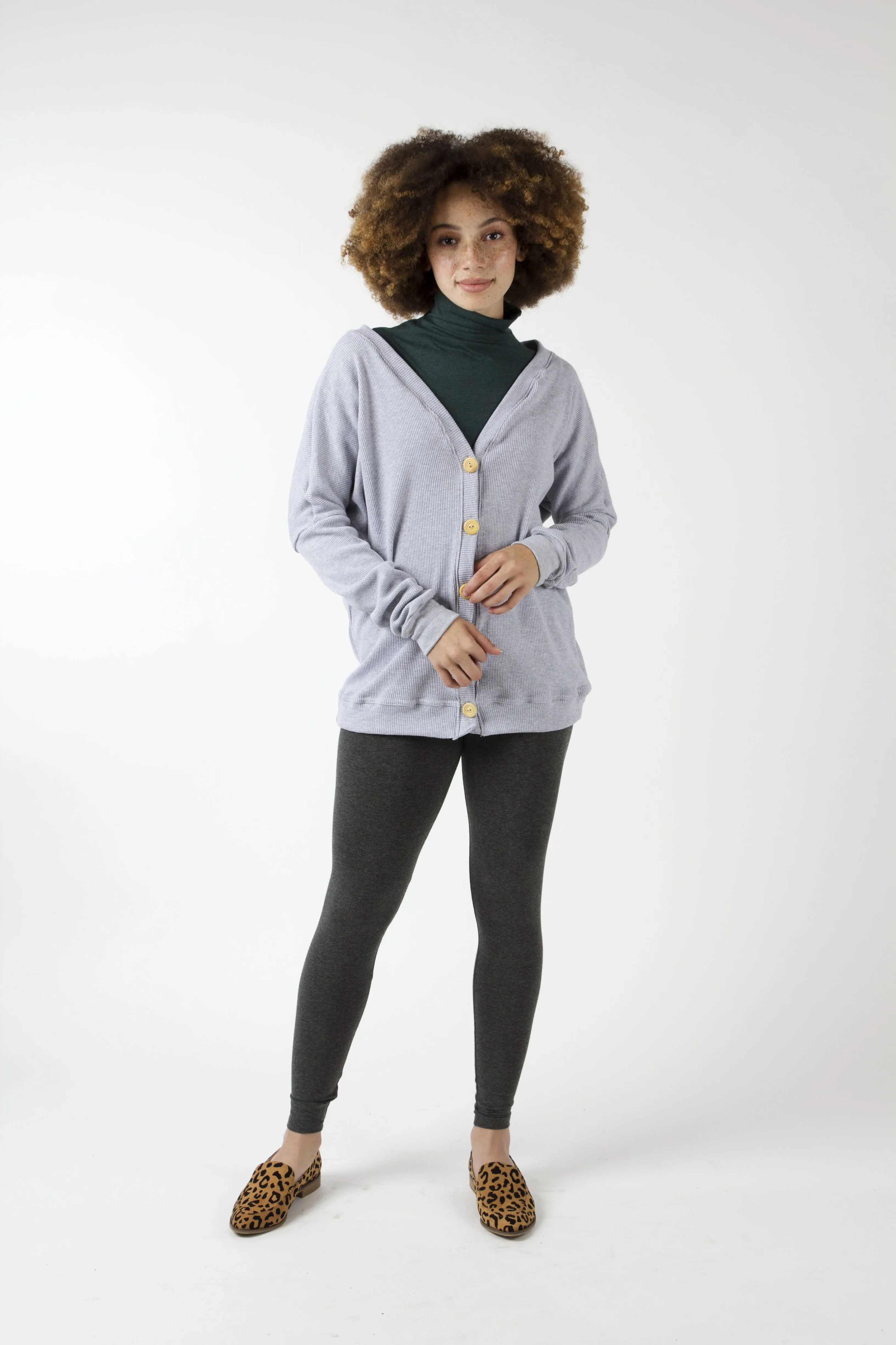 Waffle Cardigan - Various Colors
