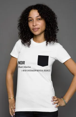 White T-Shirt With Pocket