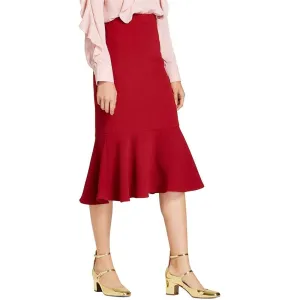 Who What Wear Women's Fluted Midi Skirt