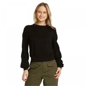 Who What Wear Women's Pointelle Crewneck Pullover Sweater