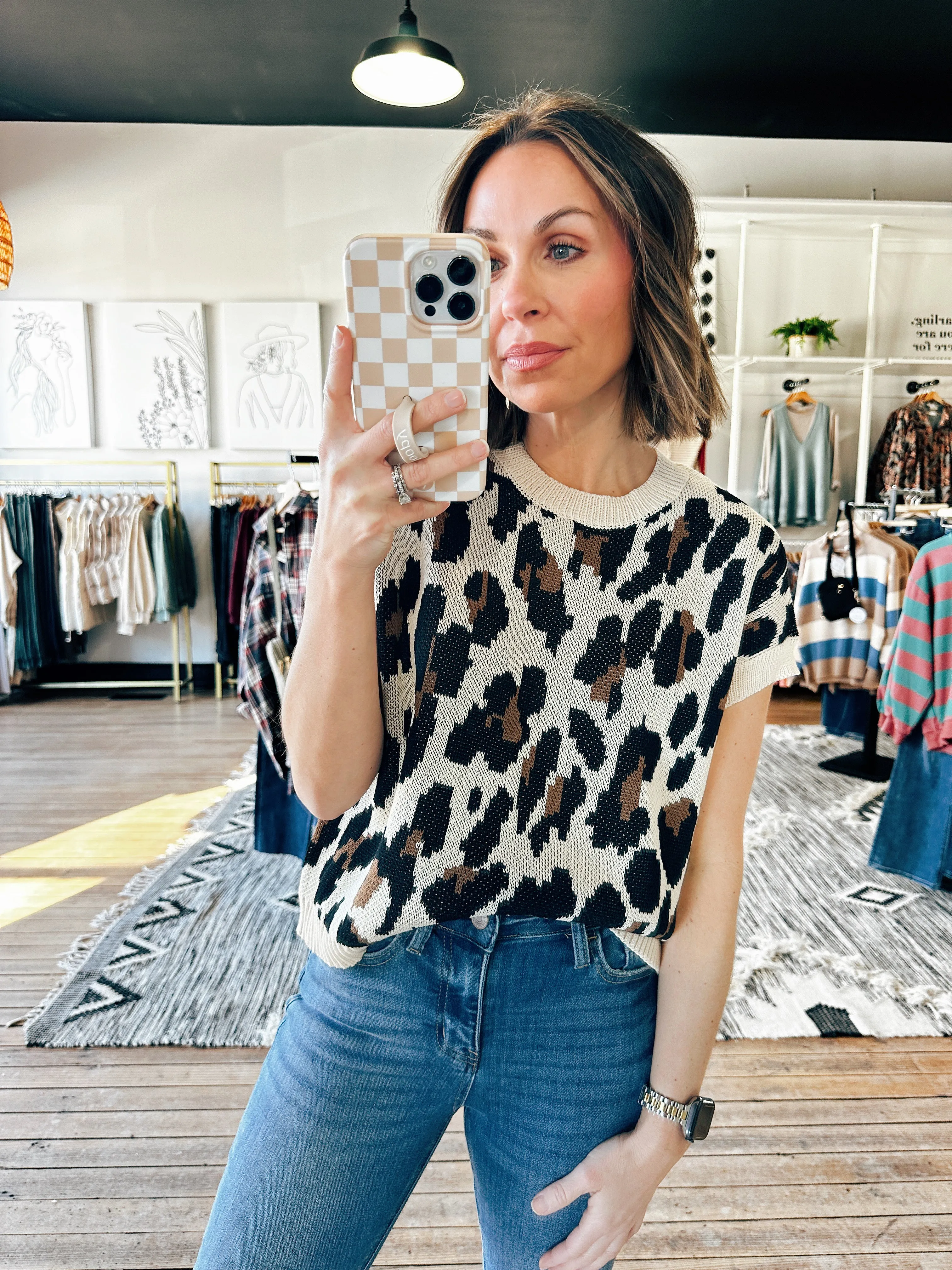 Wild Luxe Sweater Vest