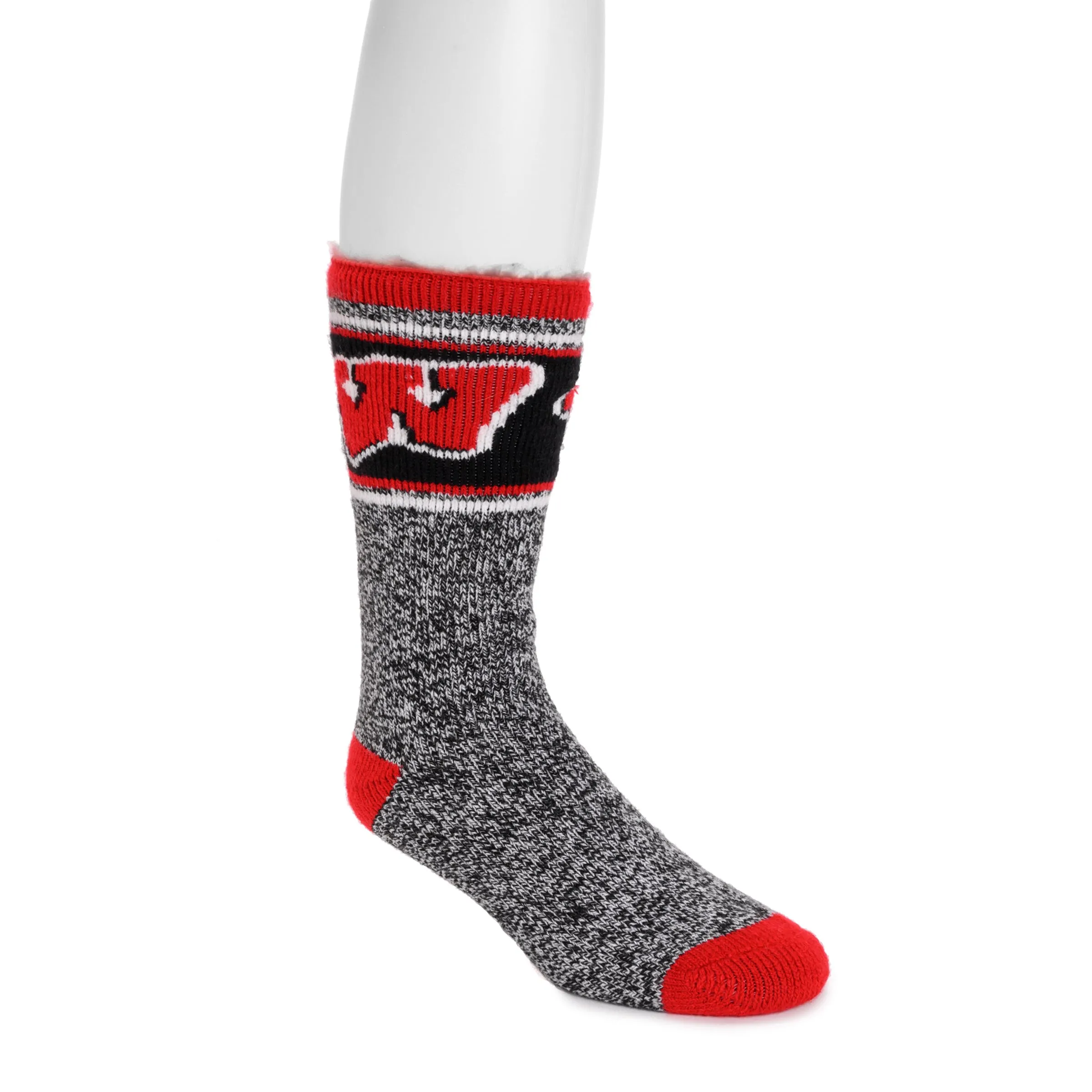 Wisconsin Badgers GameDay Unisex Heat Retainer Socks
