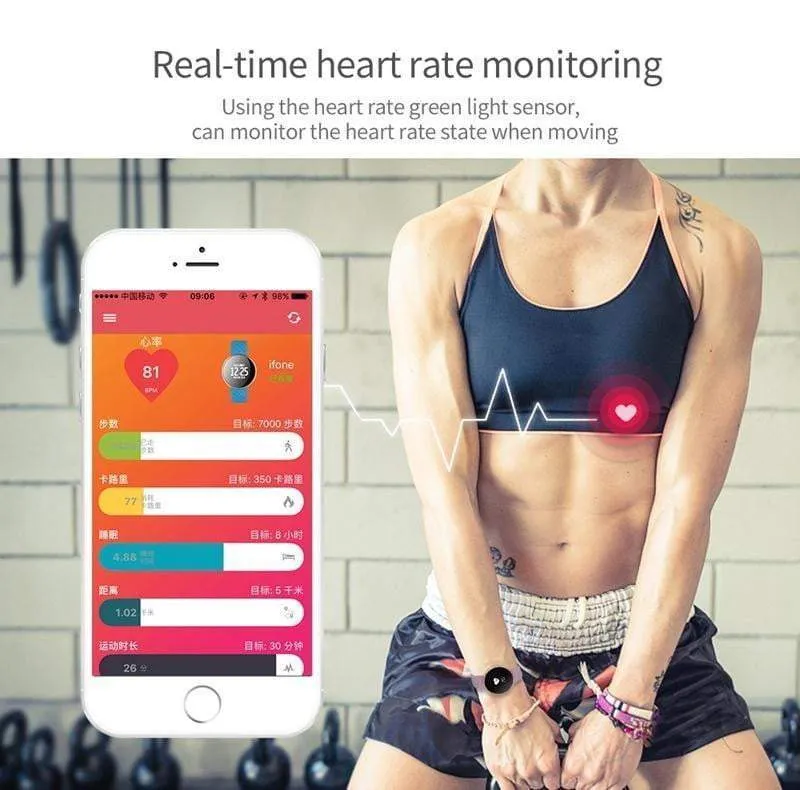 Women Smart Watch for Apple Android Phones