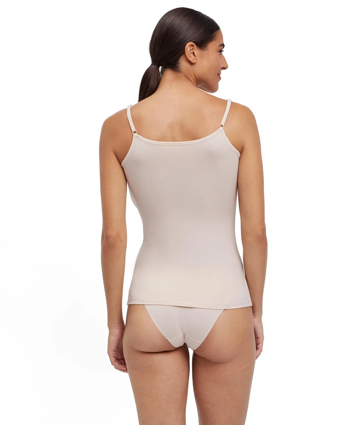 Women Top Round-Neck Daily Climate Control in Oatmeal