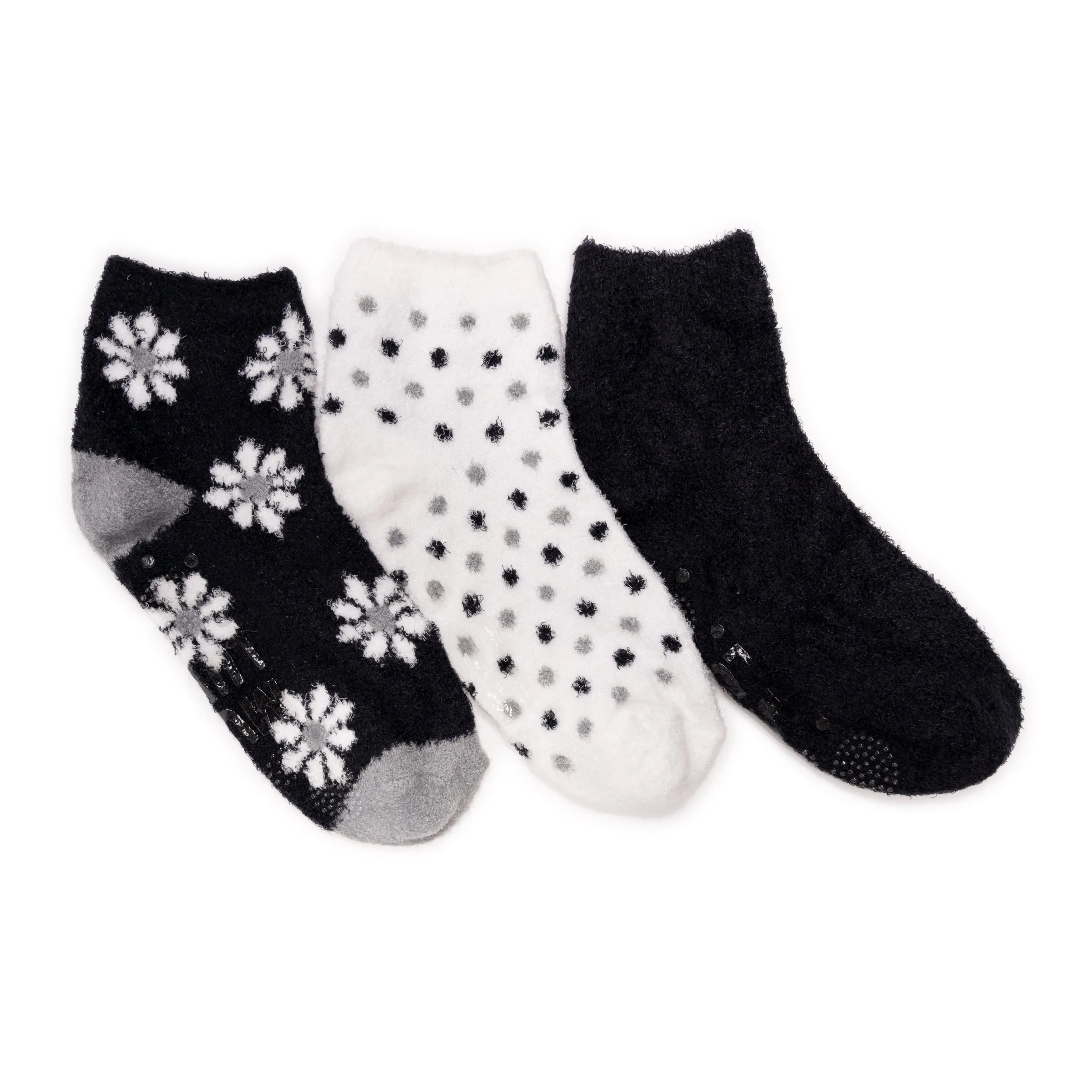 Women's 3 Pack Vitamin E Infused Crew Socks