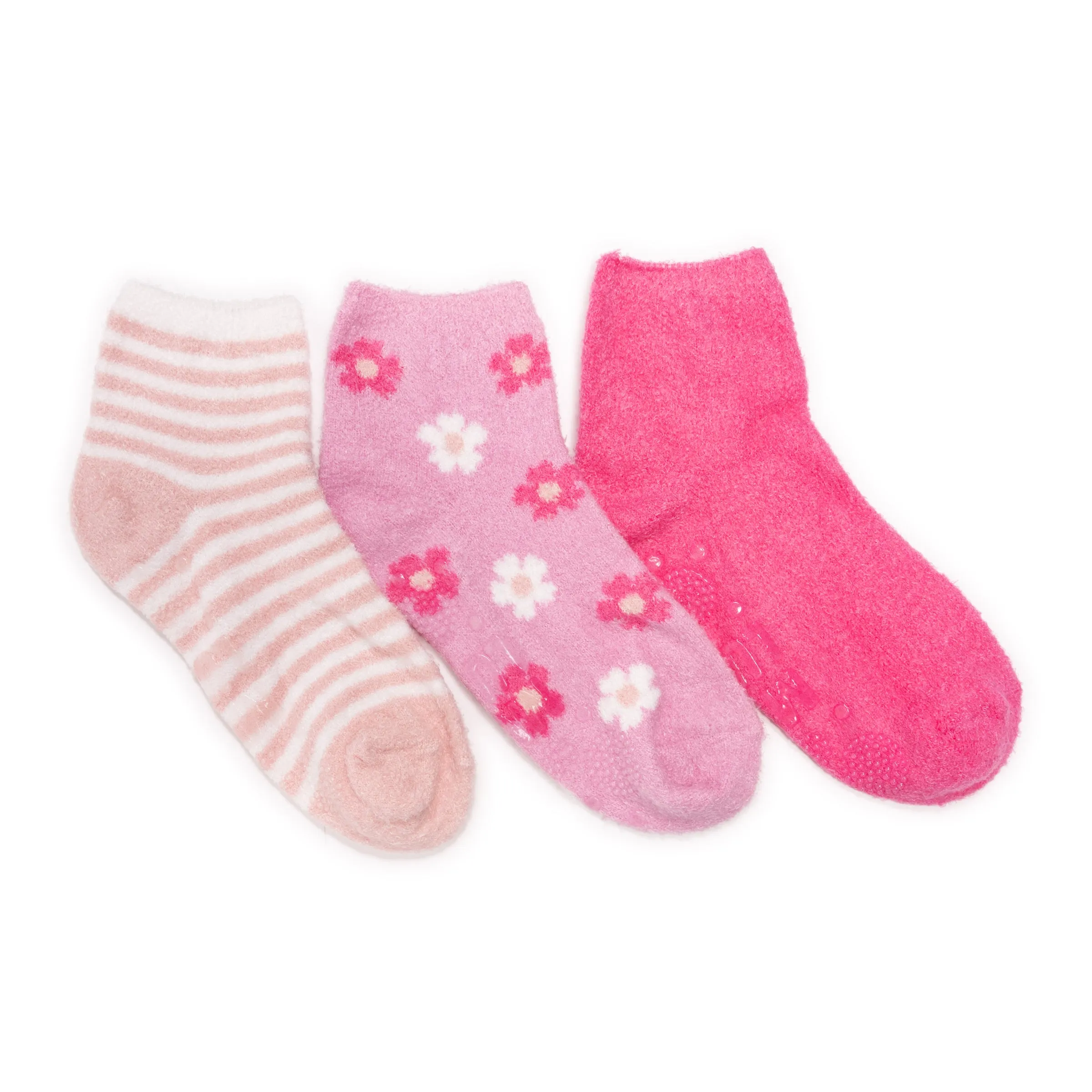 Women's 3 Pack Vitamin E Infused Crew Socks