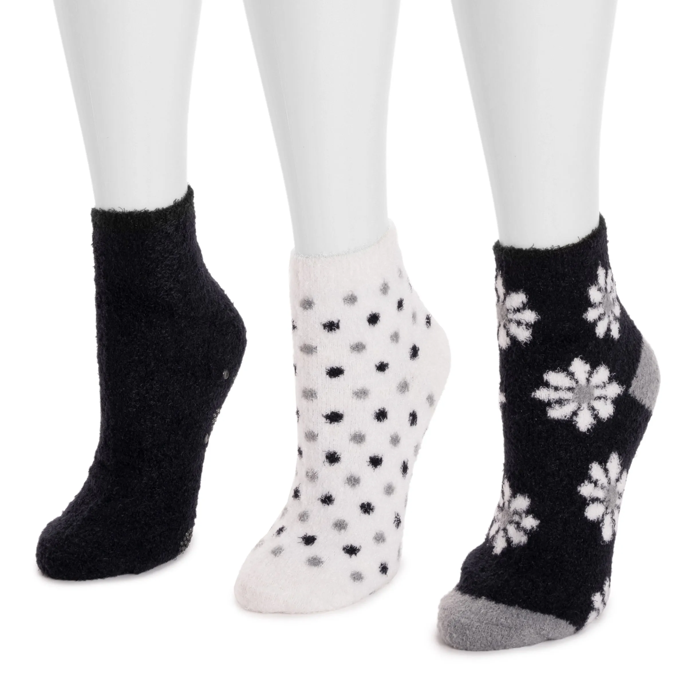Women's 3 Pack Vitamin E Infused Crew Socks