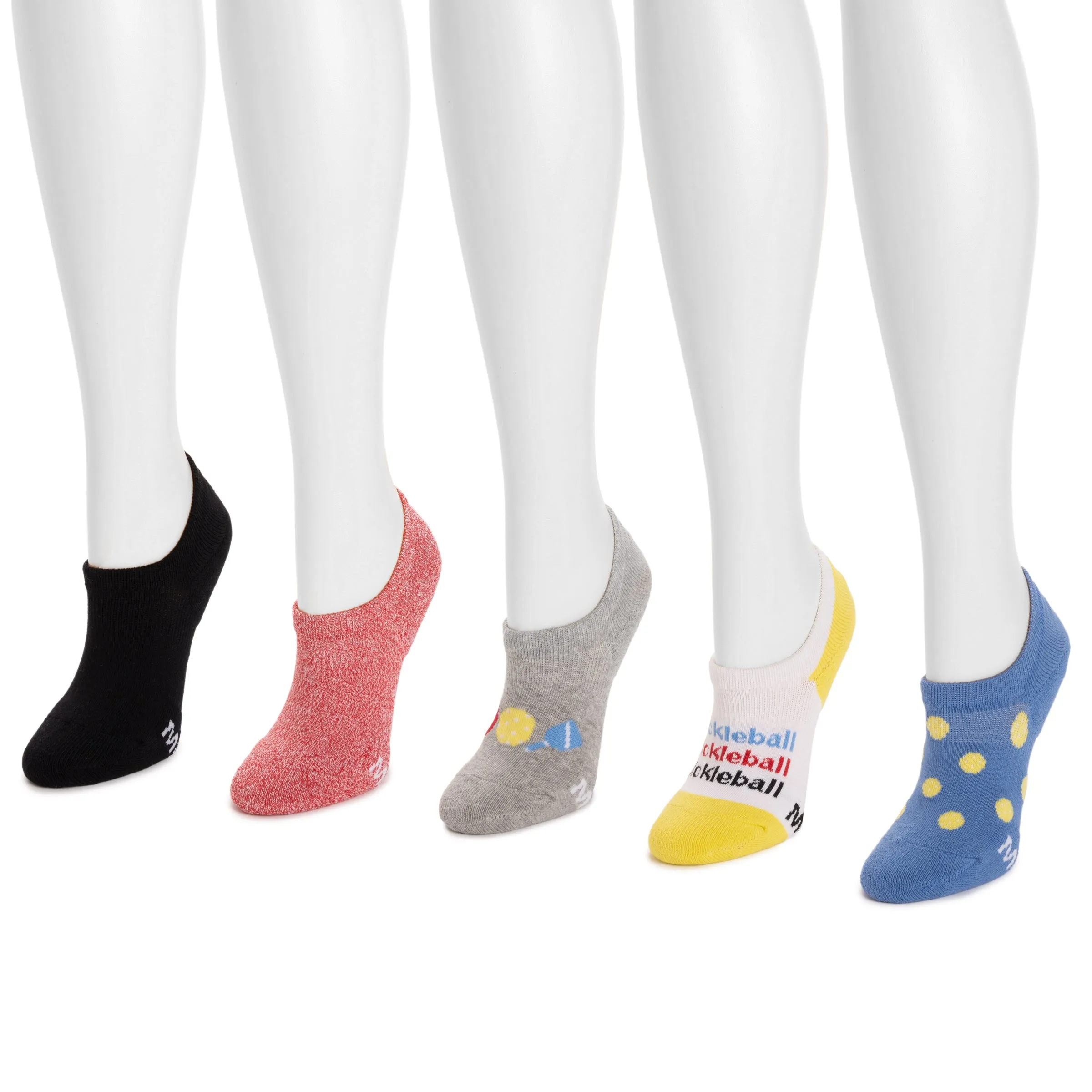 Women's 5 Pack Pickleball No Show Socks