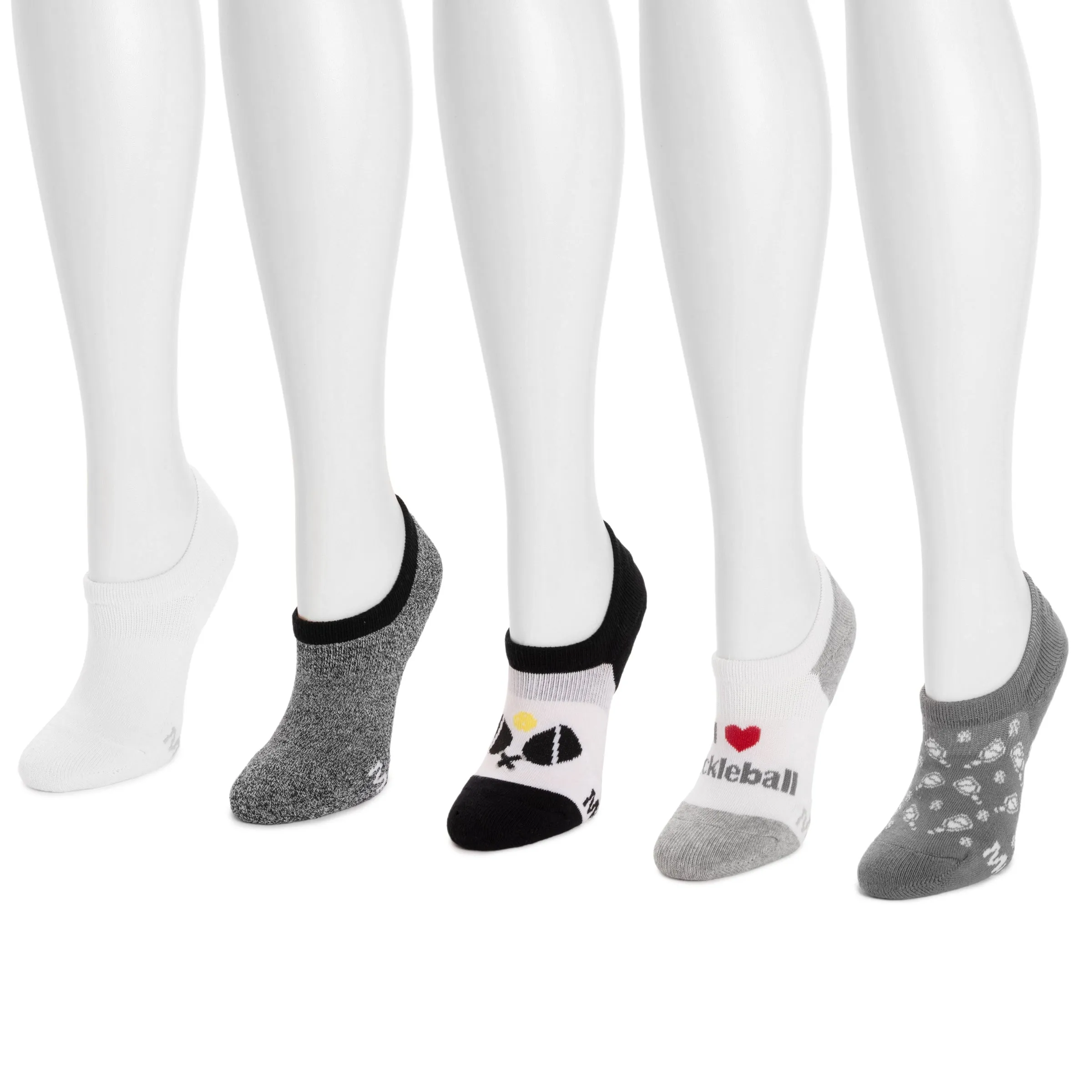 Women's 5 Pack Pickleball No Show Socks