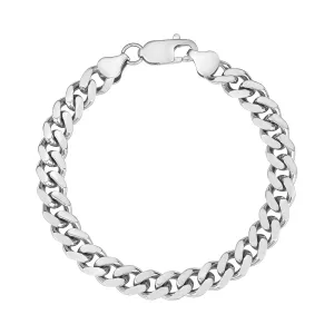 Women's 8mm Cuban Link Bracelet