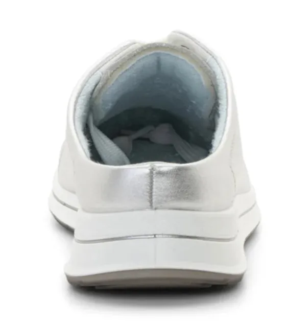 WOMEN'S ARA ORLANDO SLIP-ON SNEAKER | SILVER