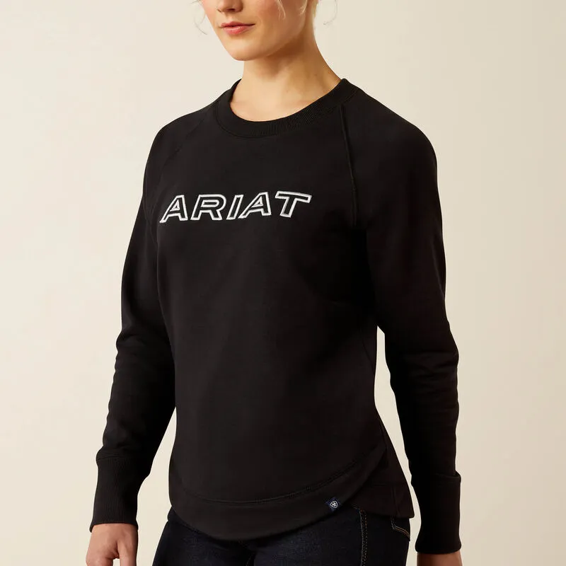 Women's Ariat Benicia Sweatshirt - Black