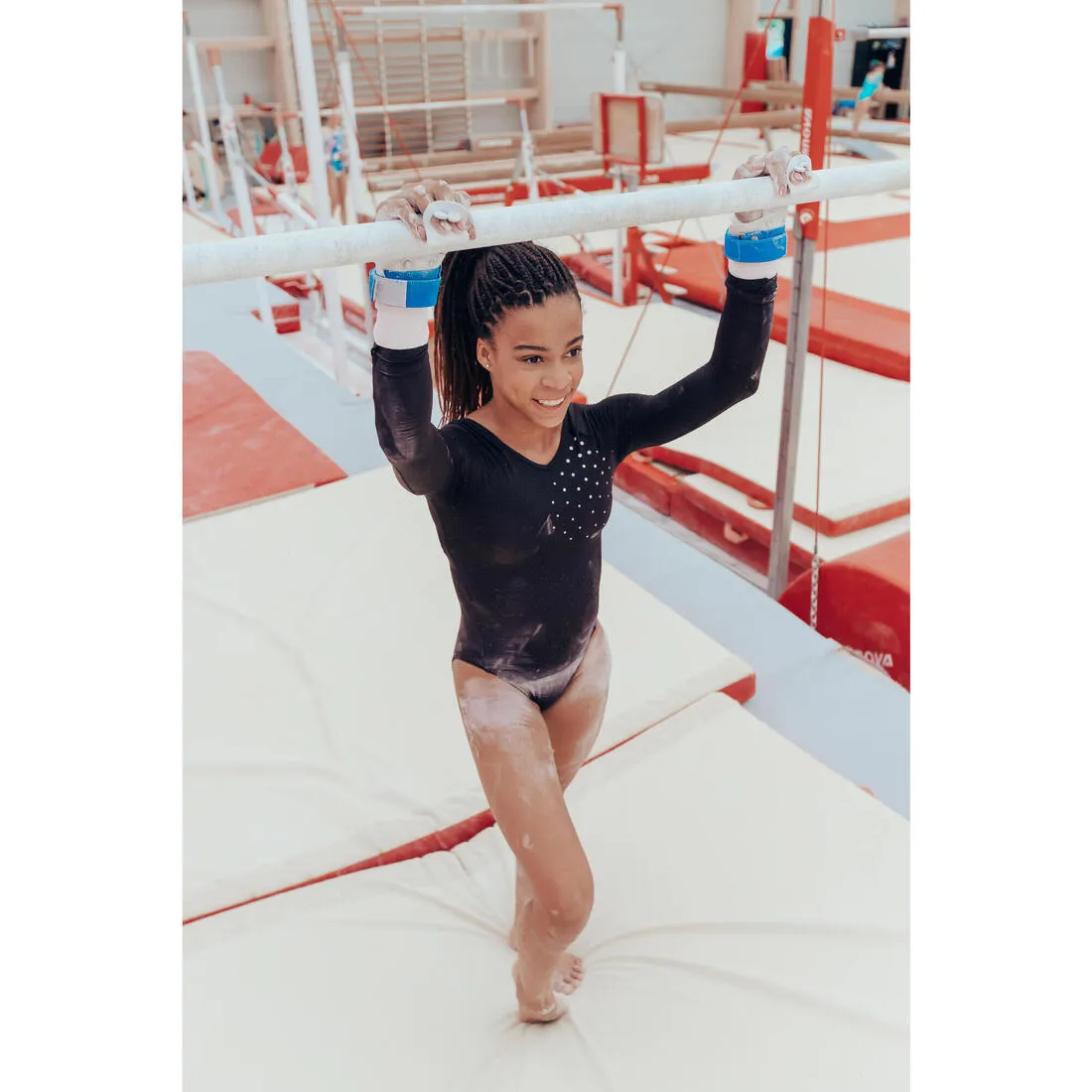 Women's Artistic Gymnastics Long-Sleeved Leotard