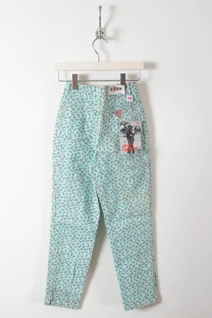 Women's BNWT Guess Floral Print Denim Jeans (4)
