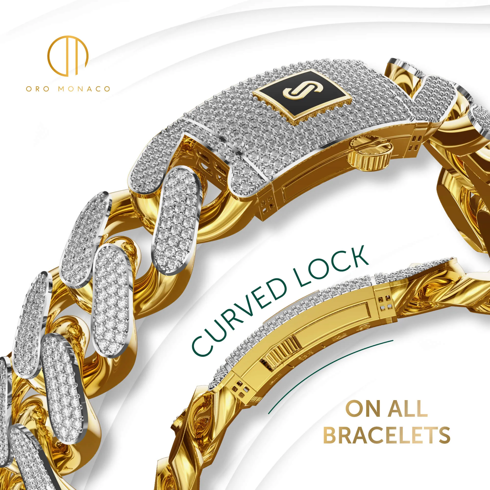 Women's Bracelet - Monaco Chain CLASSIC Full Pavé