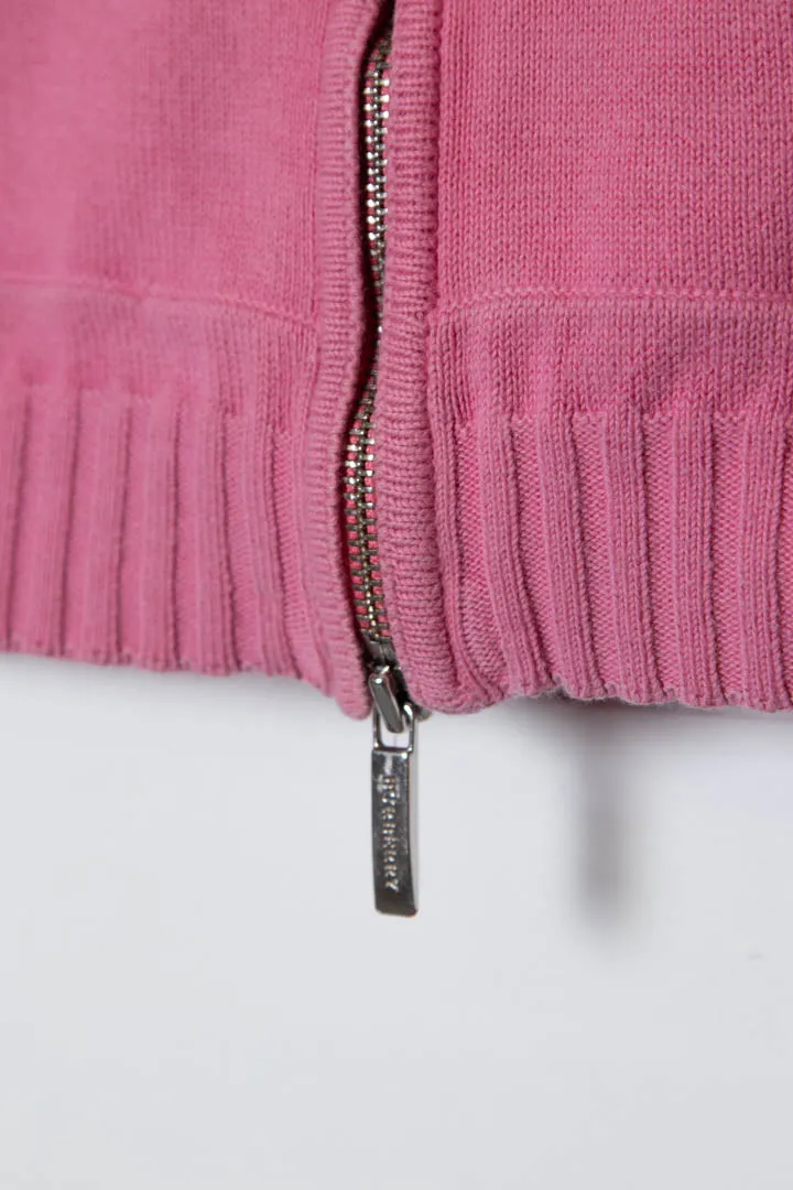 Women's Burberry Zip Up Cardigan (S)