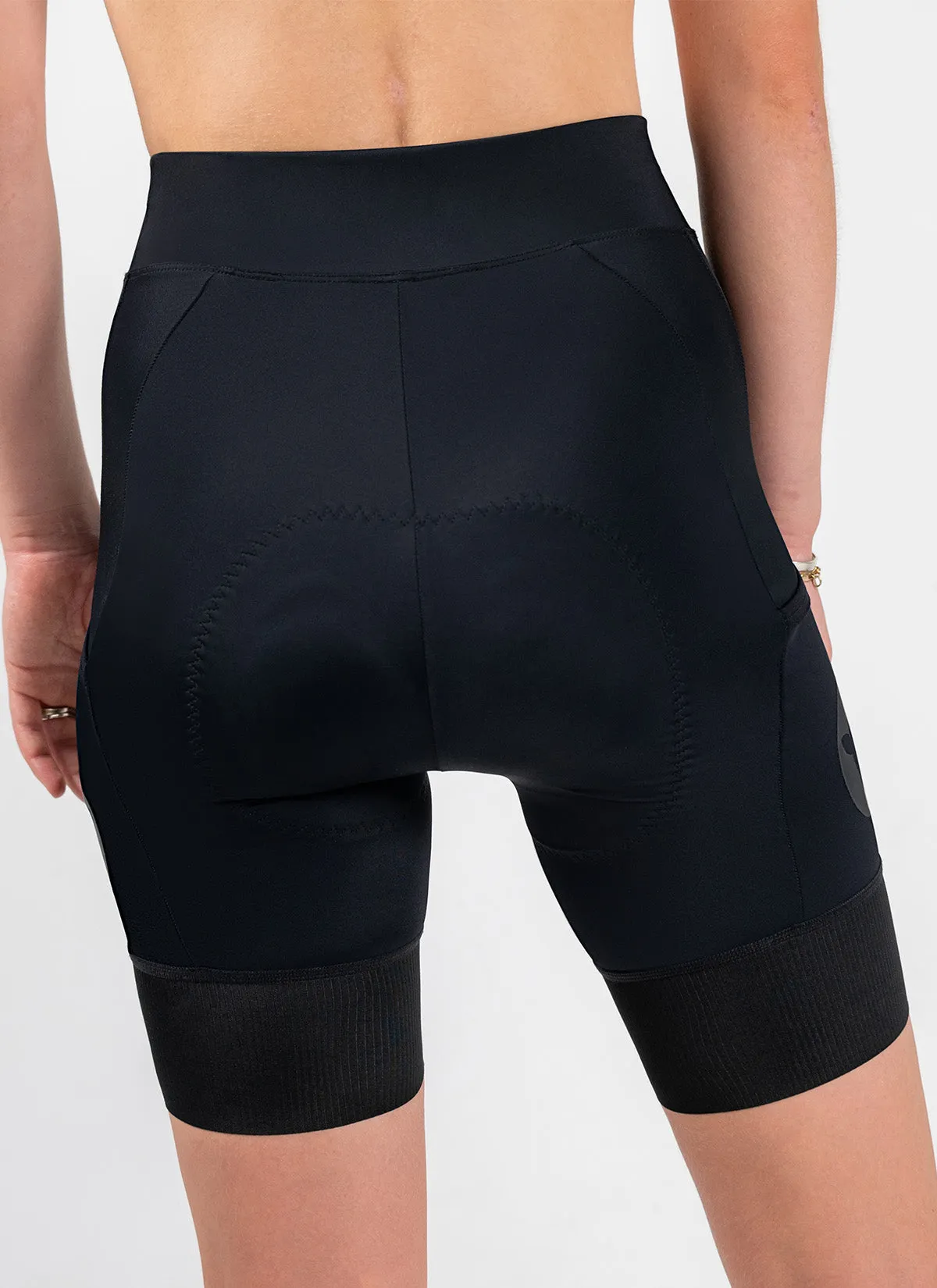 Women's Cargo Shorts - Black