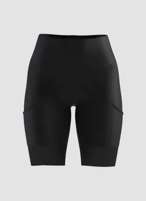 Women's Cargo Shorts - Black