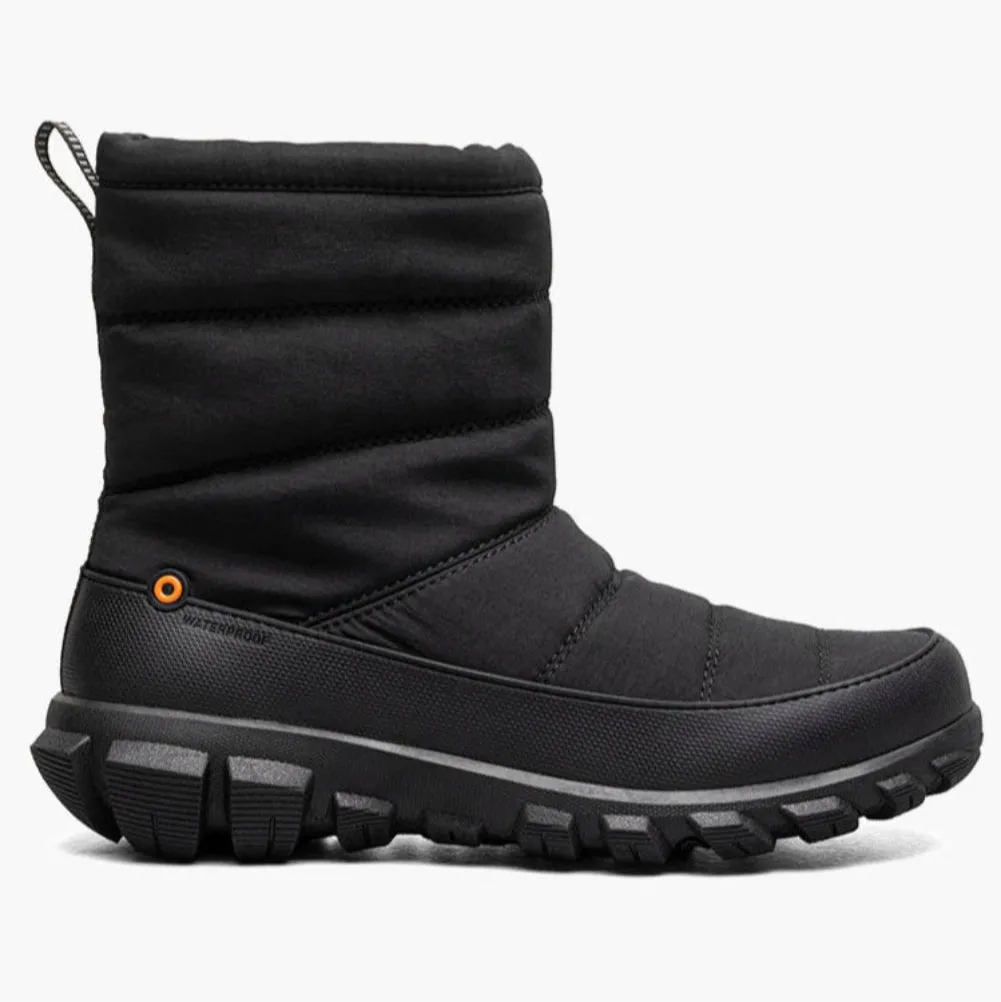 Women's Cedar Quilt Waterproof Boots - Black - 73286