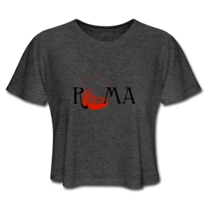 Women's Cropped T-Shirt - Rome