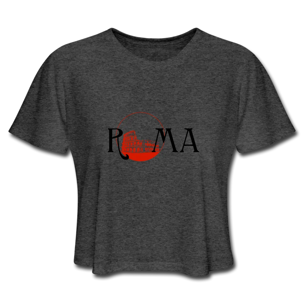 Women's Cropped T-Shirt - Rome