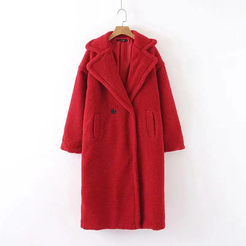 Women's Faux Fur Teddy Jacket