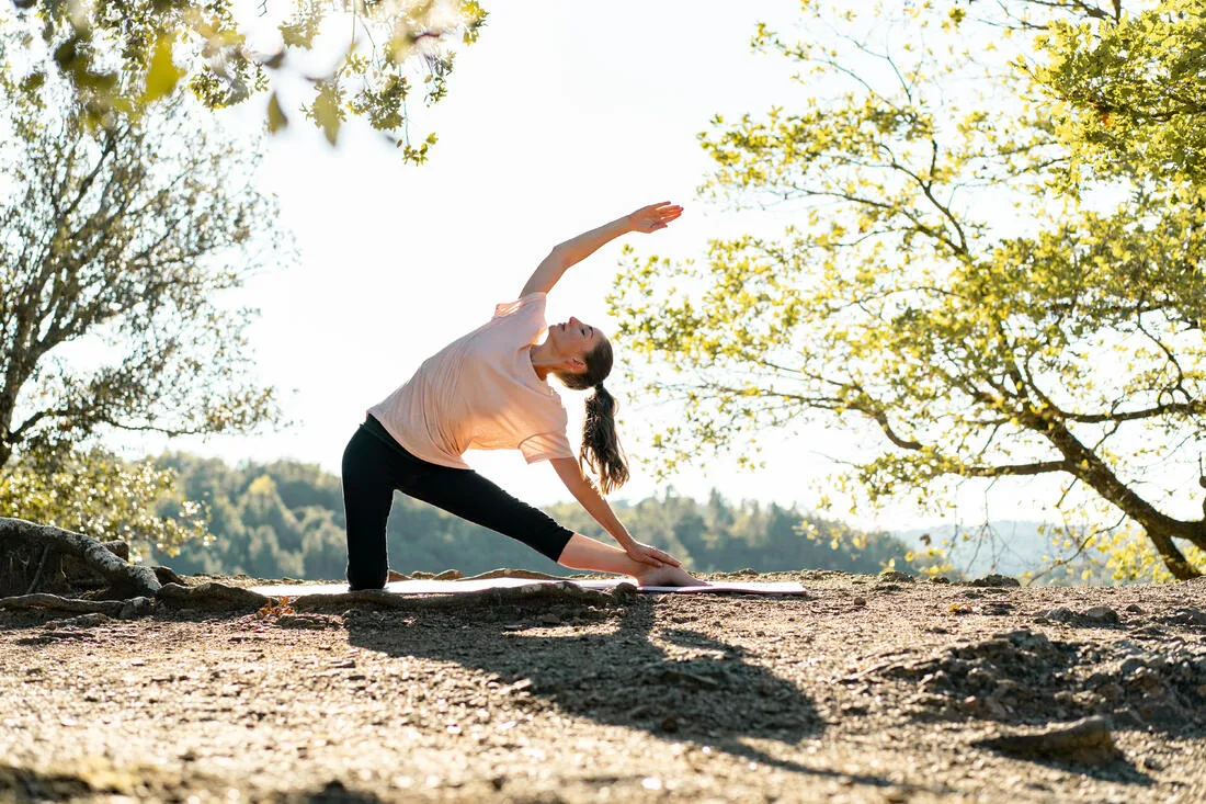 Women's Gentle Yoga T-Shirt - Pale
