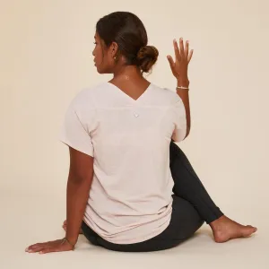 Women's Gentle Yoga T-Shirt - Pale