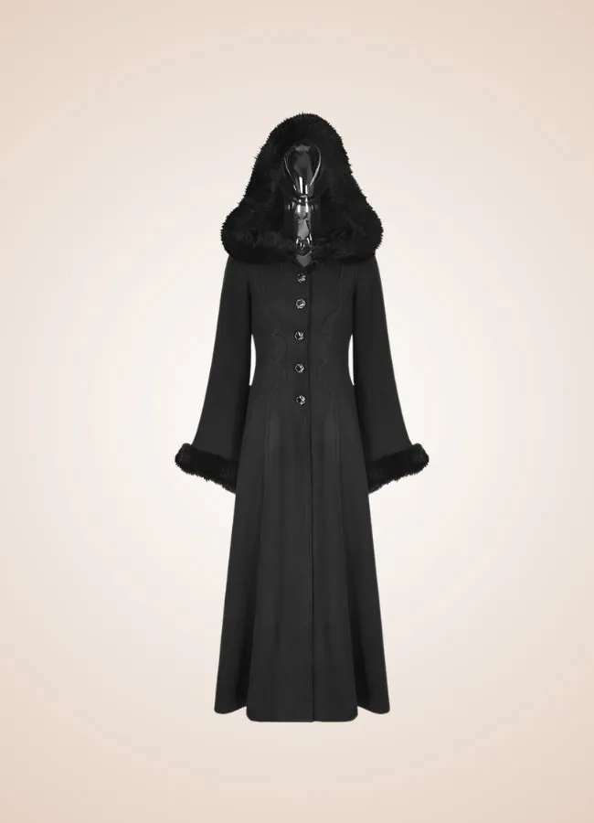 Women's Gothic Winter Hooded Coat