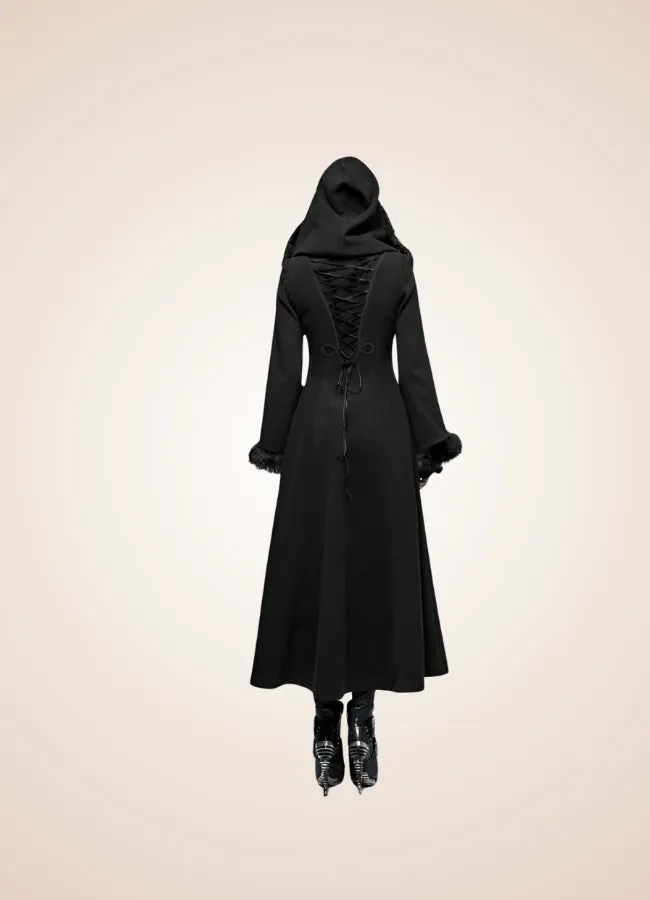 Women's Gothic Winter Hooded Coat