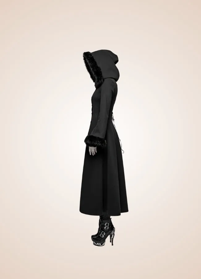 Women's Gothic Winter Hooded Coat