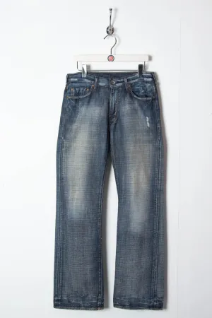 Women's Guess Low Rise Boot Fit Denim Jeans (12)