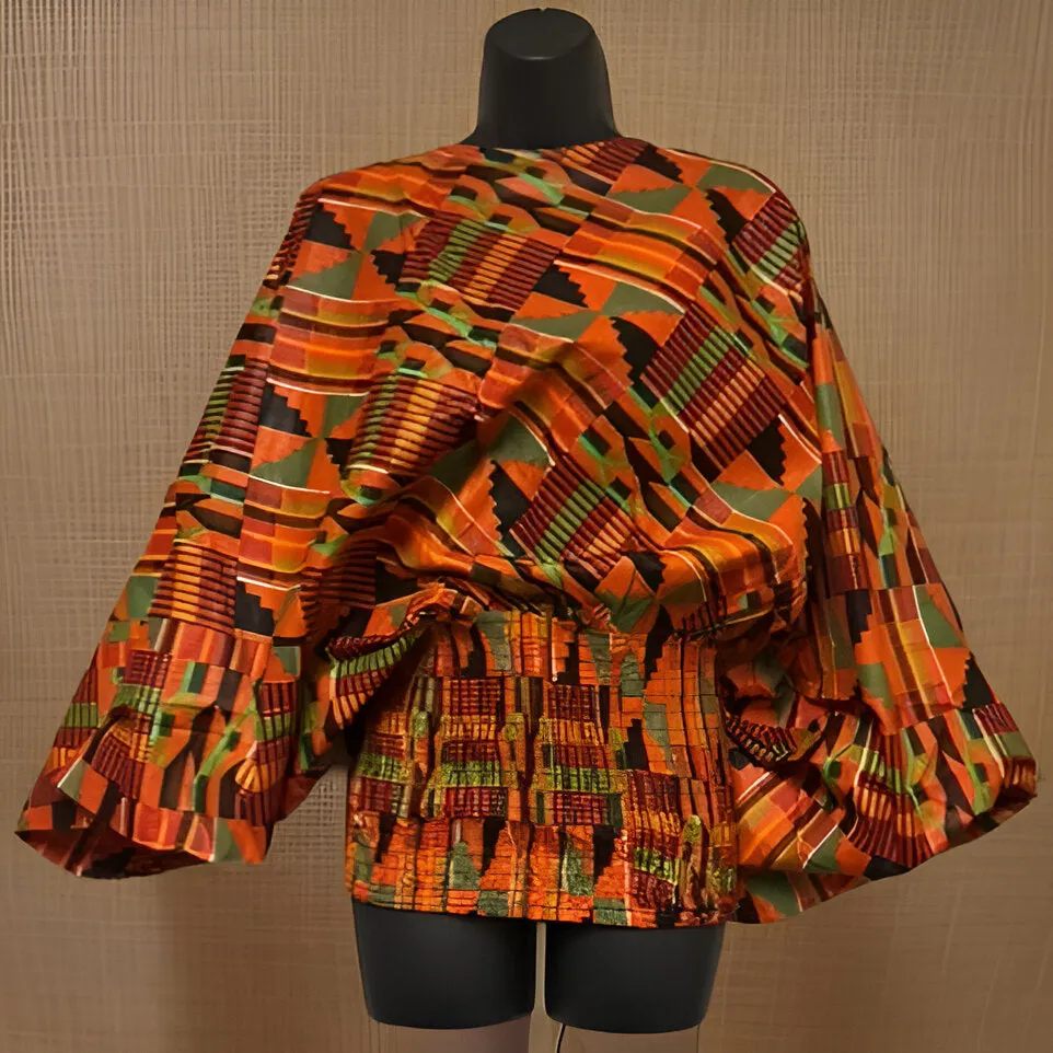 Women's Kente Print Top/Pants