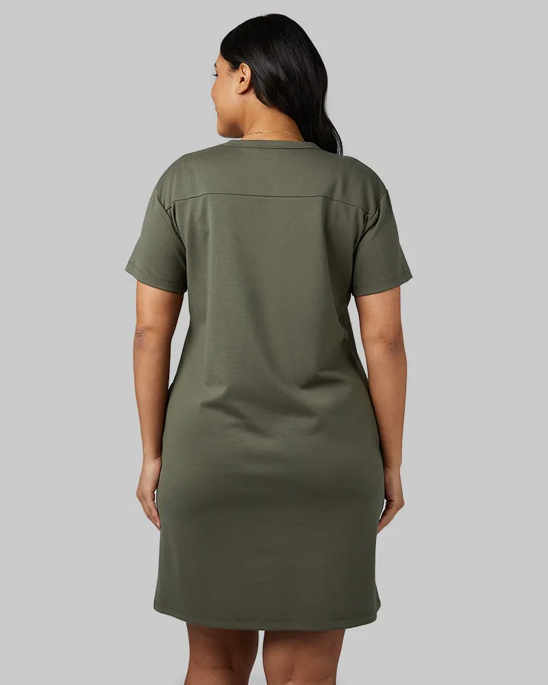 WOMEN'S LUXE KNIT POCKET DRESS