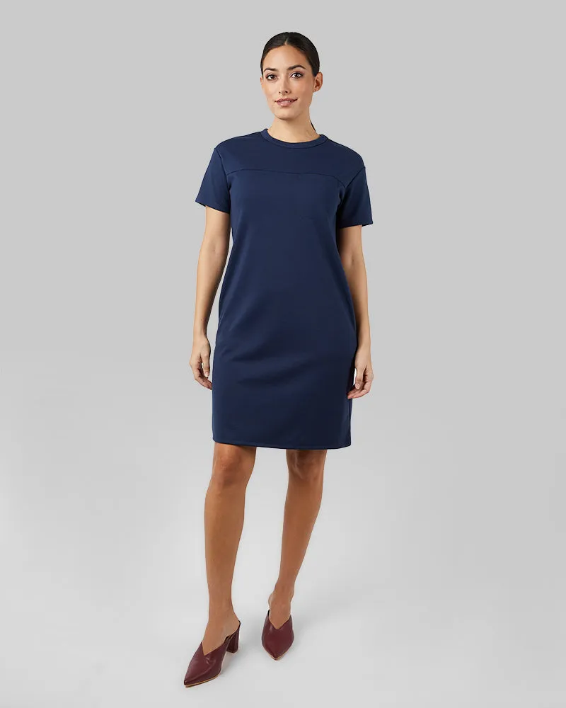 WOMEN'S LUXE KNIT POCKET DRESS
